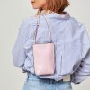 Women Ganni Bags | Leatherlook Crossbody Bag Lilac