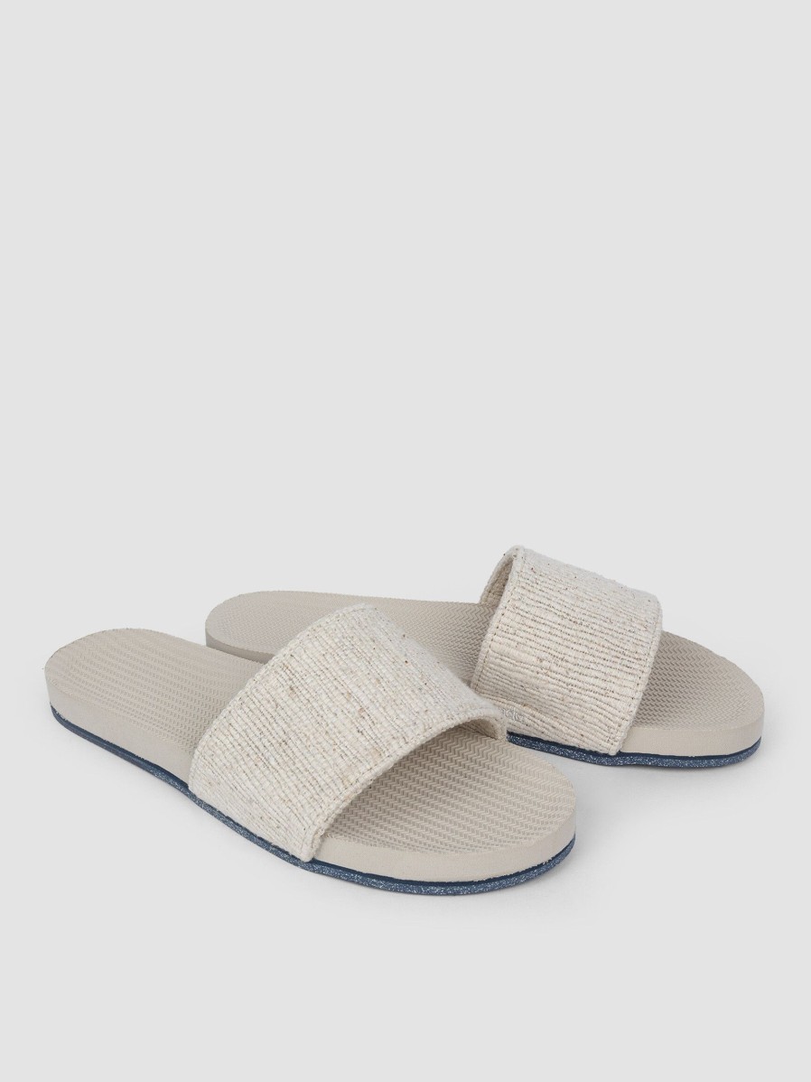 Women Indosole Flip Flops | Recycled Cotton Flip Flops Sand