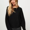 Women Drykorn Sweaters And Cardigans | Meami, Wool Jumper Black