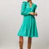 Women Lollys Laundry Dresses And Tunics | Mako, Viscose Dress Green