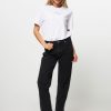 Women Samsoe Samsoe Jeans | Marianne, Sustainable Mid Waist Boyfriend Jeans Anthracite