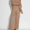 Women Notes du Nord Pants And Jumpsuits | Avery, Wool Mix Rib Palazzo Taupe