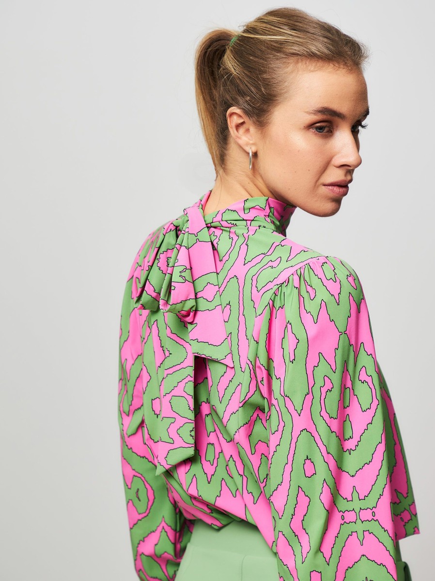 Women Studio Anneloes Tops And Blouses | X Bo Wilkes, Iza Light Travel Top Pink