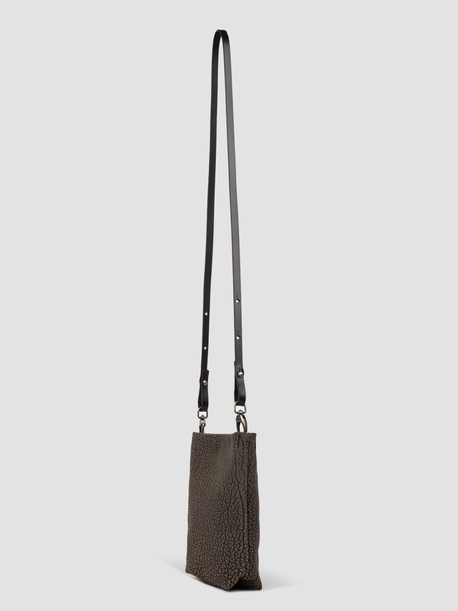 Women Ellen Truijen Bags | Leather Crossbody Bag Browngrey