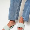 Women Indosole Flip Flops | Recycled Rubber Flip Flops Mint Green