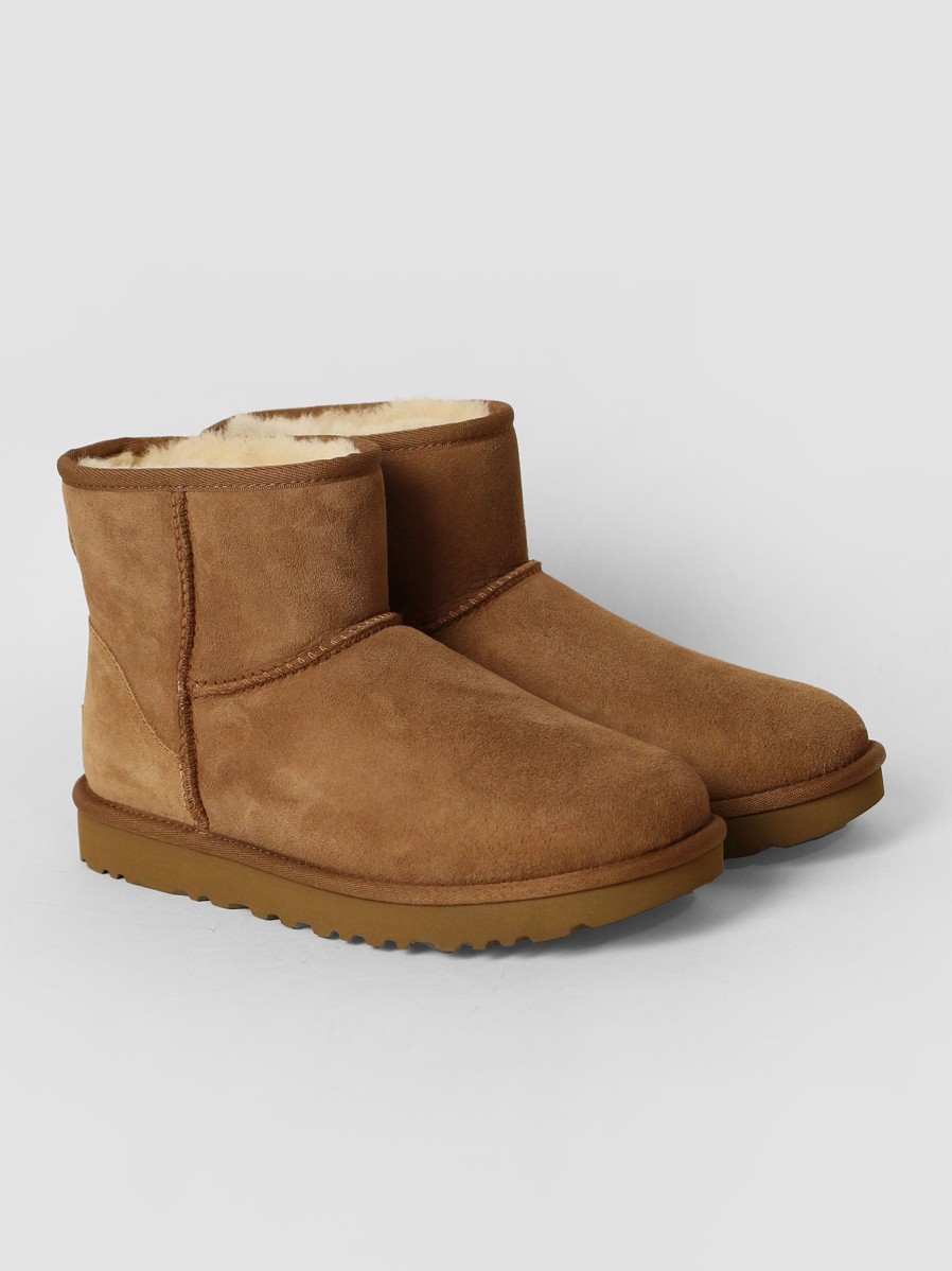 Women Ugg Boots | Classic Mini Ii Ankle Boots Cognac