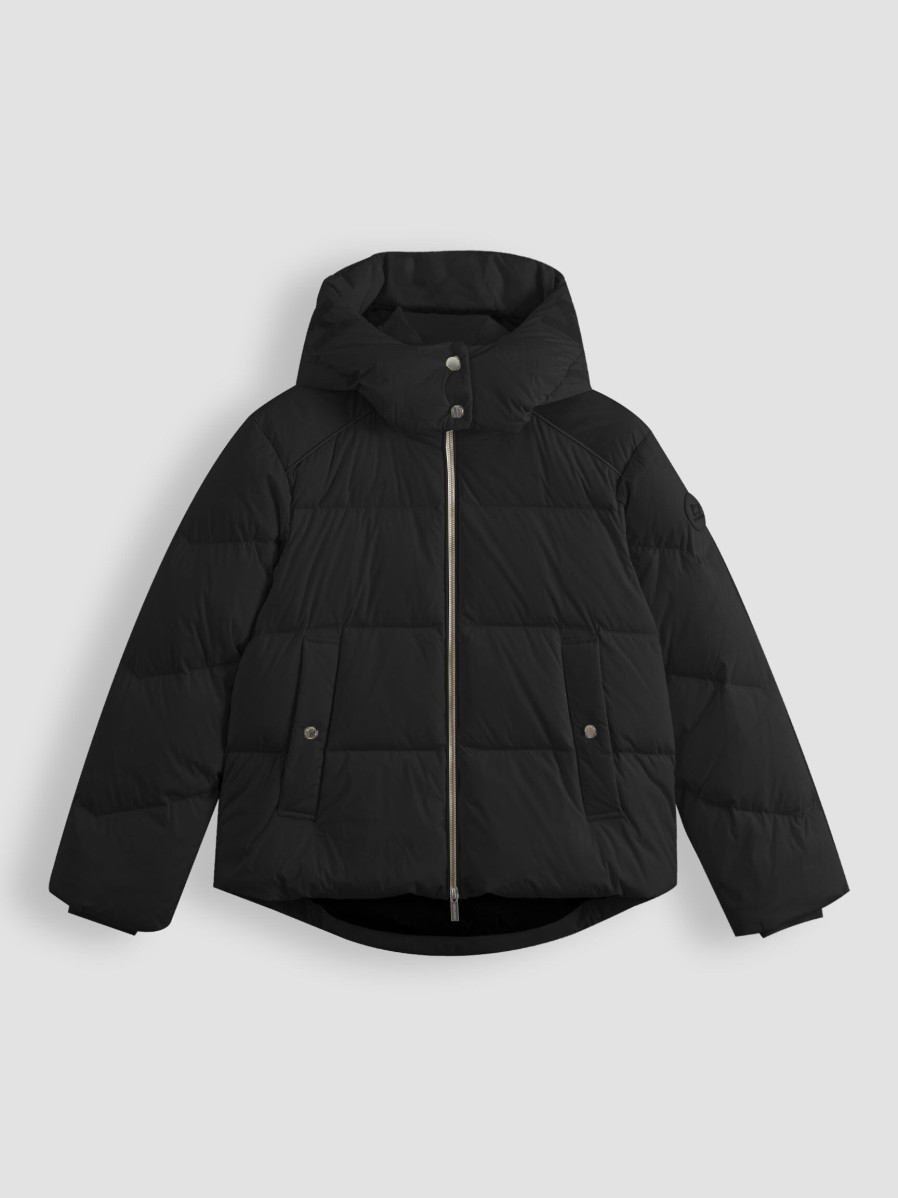 Women Woolrich Outerwear | Alsea, Padded Technical Jacket Black