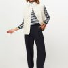 Women Samsoe Samsoe Blazers And Jackets | Tamara, Woven Teddy Gilet Off White