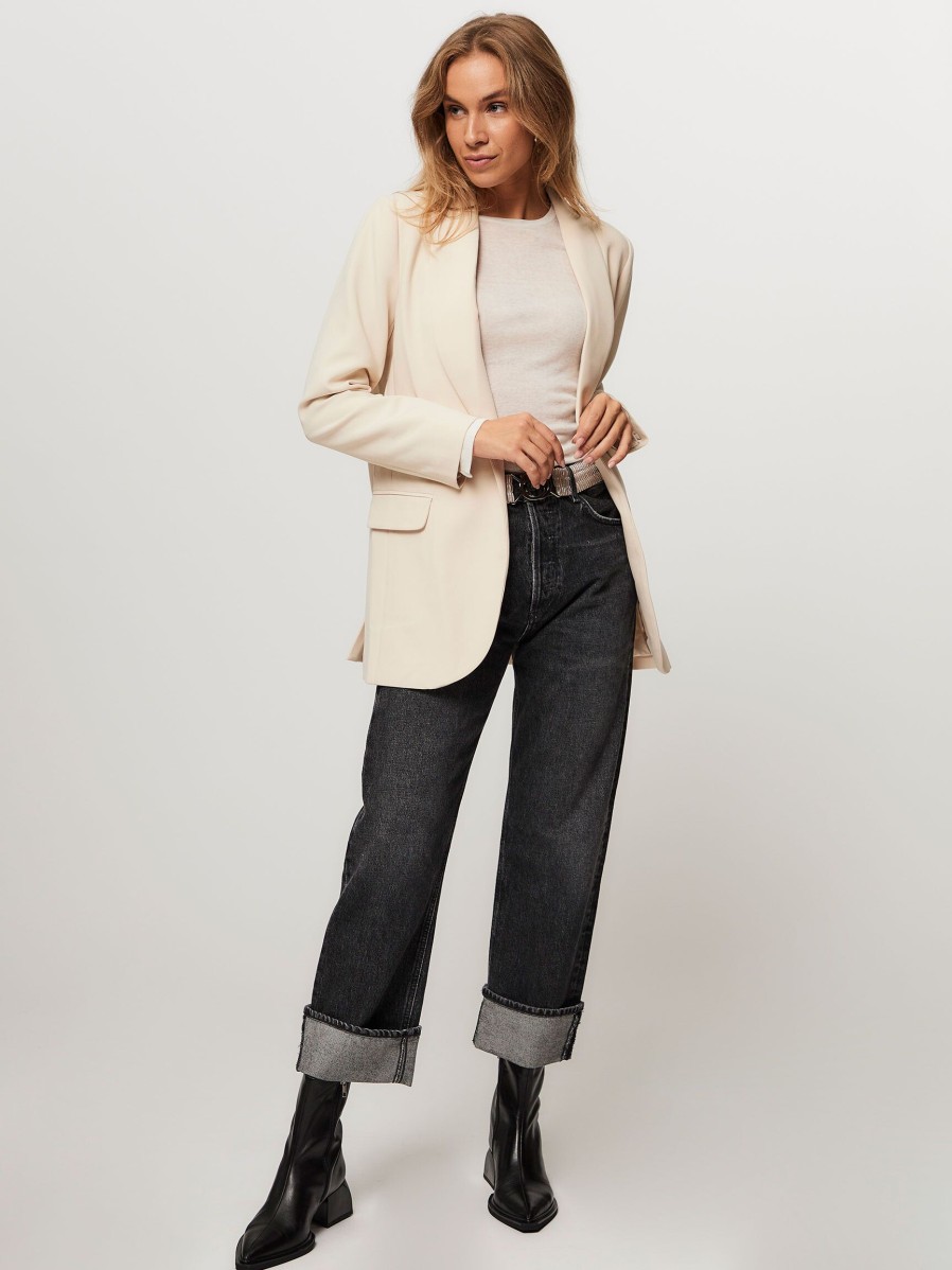 Women Co'Couture Blazers And Jackets | Vola, Viscose Mix Blazer Cream