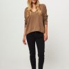 Women Majestic Filatures Sweaters And Cardigans | Wool Mix Jumper Brown