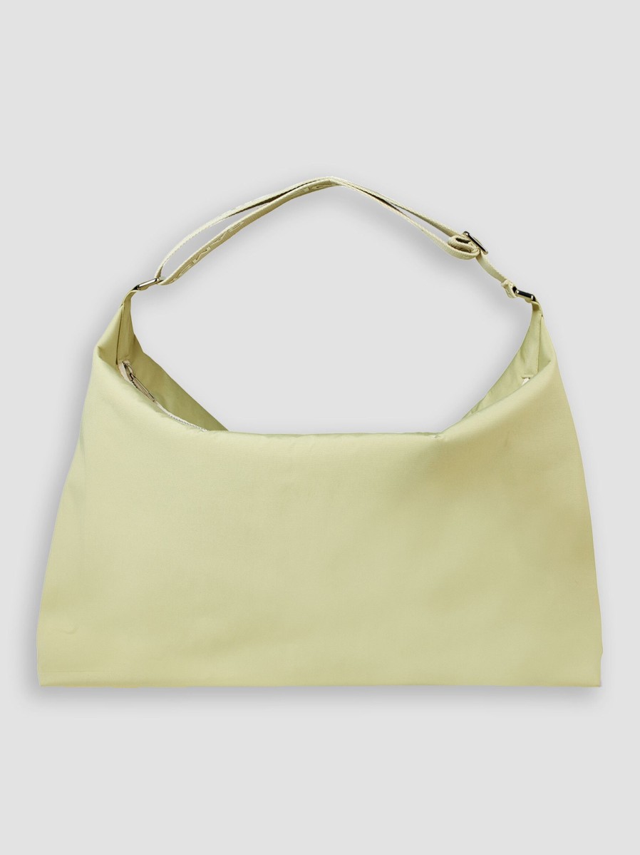 Women Samsoe Samsoe Bags | Lara, Cotton Mix Shopper Light Green