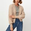 Women Alchemist Sweaters And Cardigans | Louiza, Alpaca Mix Melange Cardigan Sand