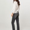 Women Denham Jeans | Jolie, High Waist Straight Fit Jeans Grey