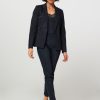 Women Drykorn Blazers And Jackets | Golders, Cotton Stretch Blazer Dark Blue