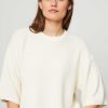 Women Drykorn Sweaters And Cardigans | Nilay, Cotton Mix Jumper Off White