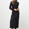 Women Modstrom Dresses And Tunics | Gracey, Viscose Maxi Dress With Pattern Black