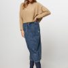 Women American Vintage Skirts | Astury, Denim Skirt Blue