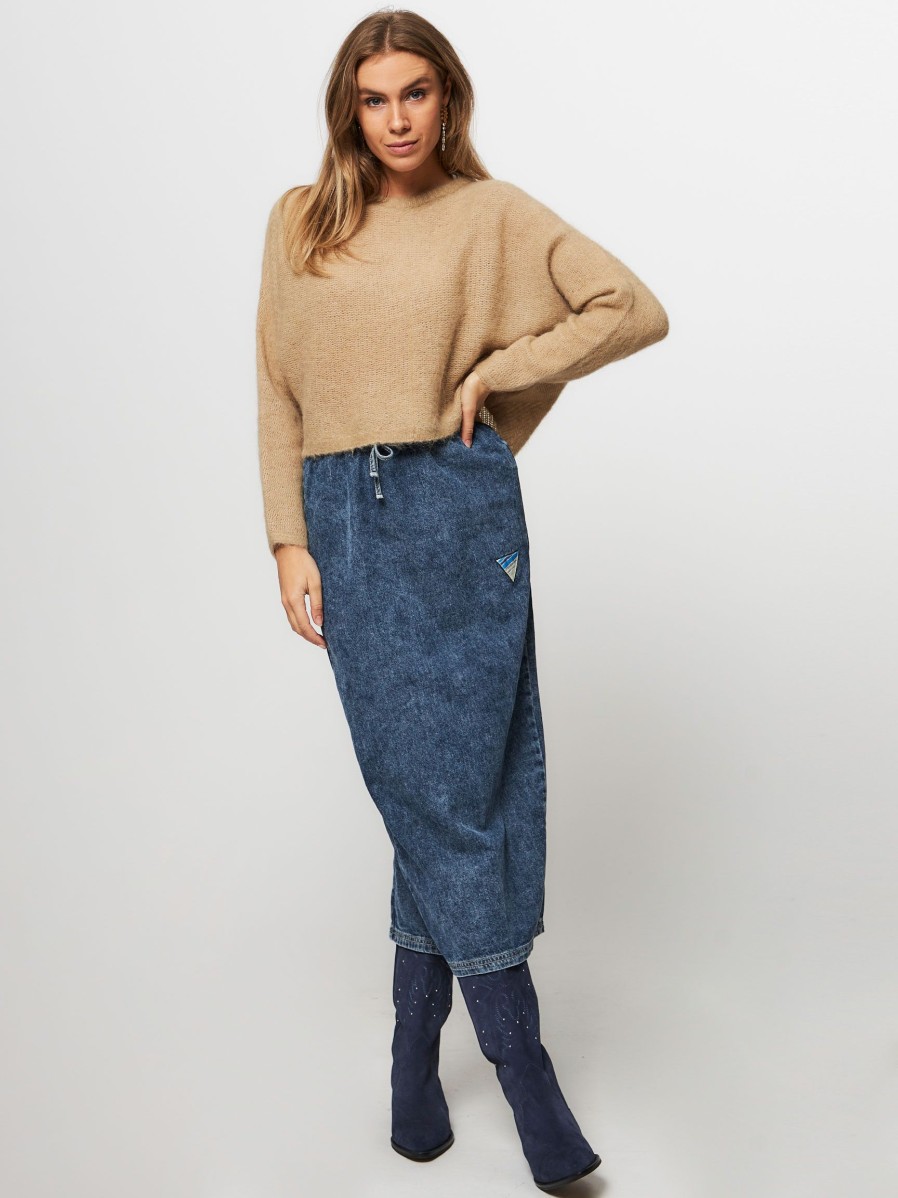 Women American Vintage Skirts | Astury, Denim Skirt Blue