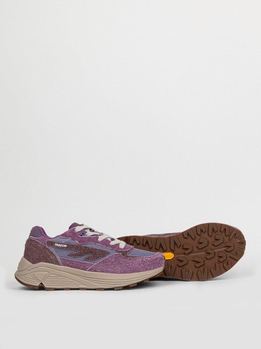 Women Hi-tec Sneakers | Shadow Fs Rgs, Suede Sneakers Purple