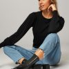 Women Summum Sweaters And Cardigans | Marseille, Viscose Mix Jumper Black