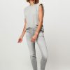 Women Closed Jeans | Baker, Mid Waist Slim Fit Stretch Jeans Light Grey