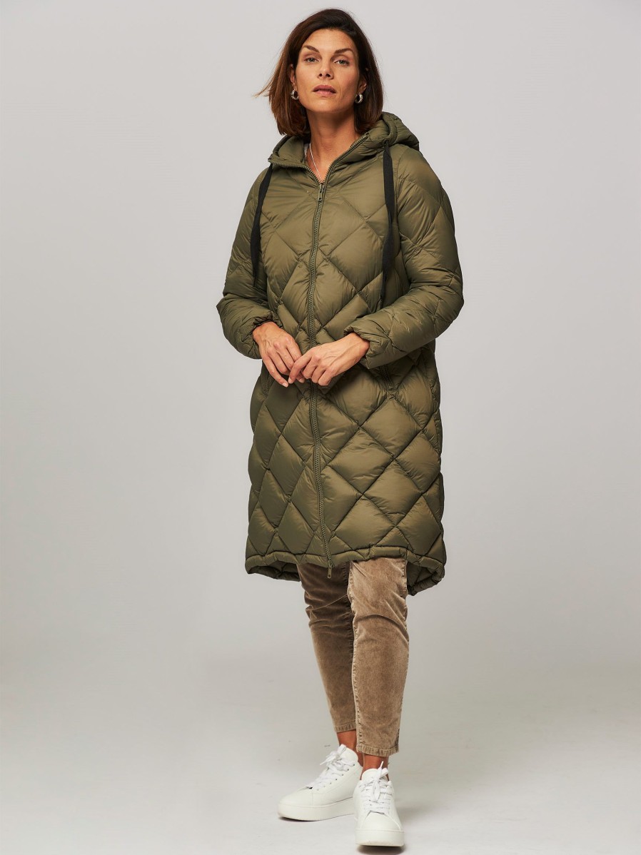 Women Modstrom Outerwear | Kyra, Padded Jacket Army