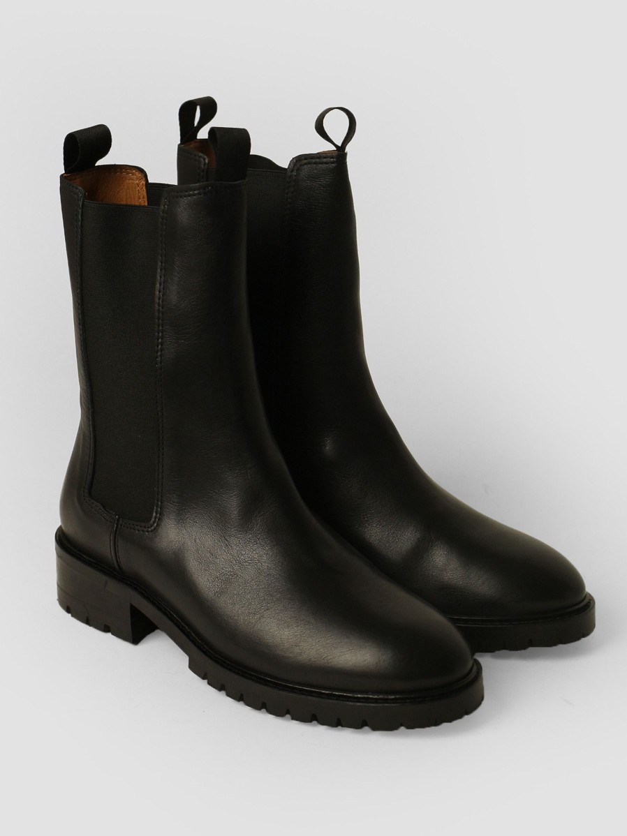 Women Anonymous Copenhagen Boots | Haily, Leather Chelsea Boots Black