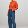 Women Co'Couture Jeans | Vika, High Waist Non Stretch Cargo Jeans Blue