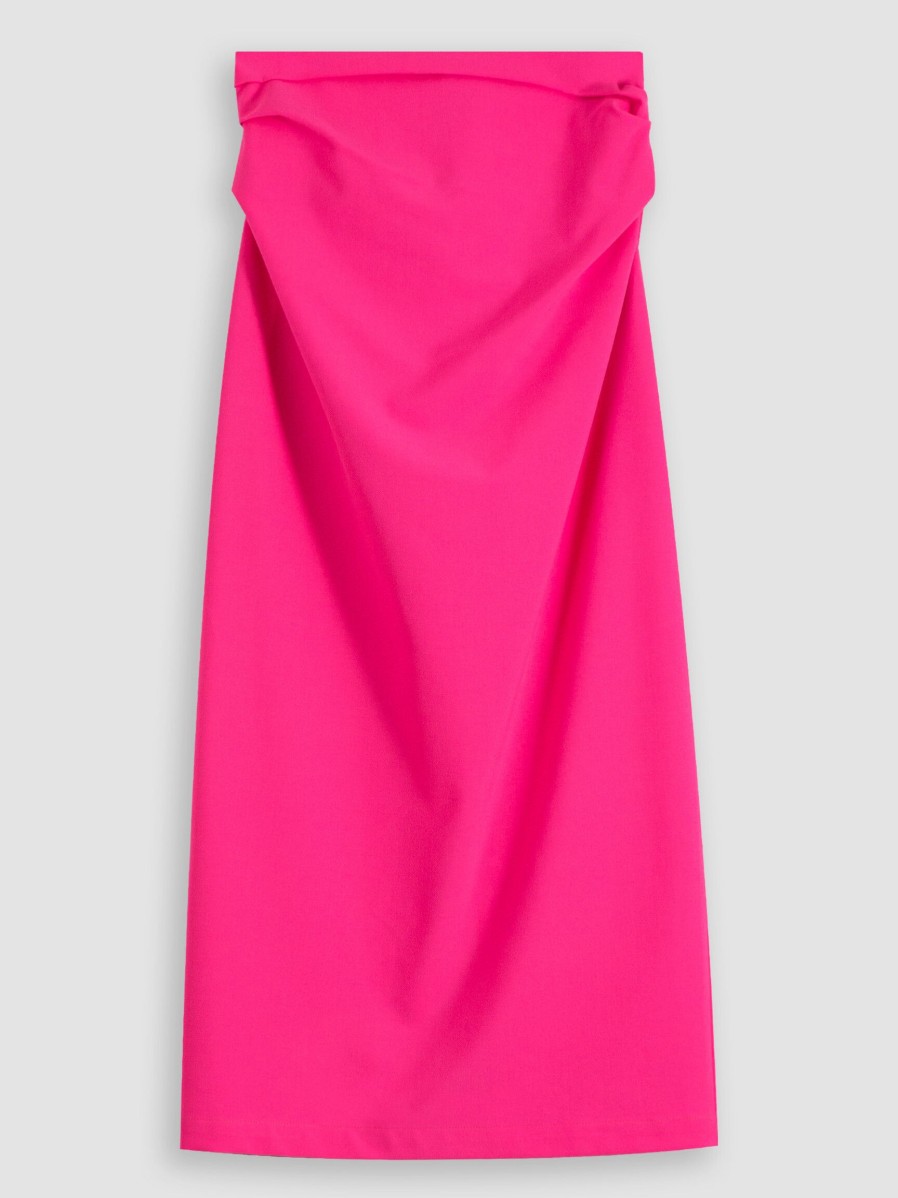 Women Semicouture Skirts | Viscose Mix Skirt Pink