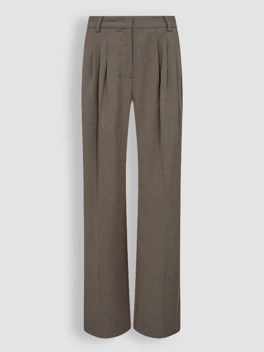 Women Co'Couture Pants And Jumpsuits | Vida, Viscose Mix Trousers Lightbrown