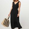 Women Co'Couture Dresses And Tunics | Sunrise, Viscose Mix Maxi Dress Black