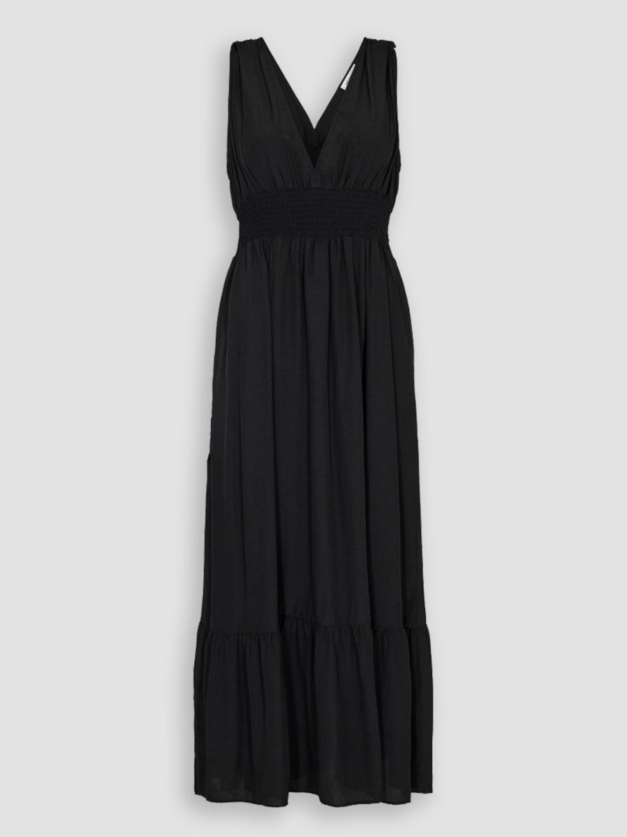 Women Co'Couture Dresses And Tunics | Sunrise, Viscose Mix Maxi Dress Black