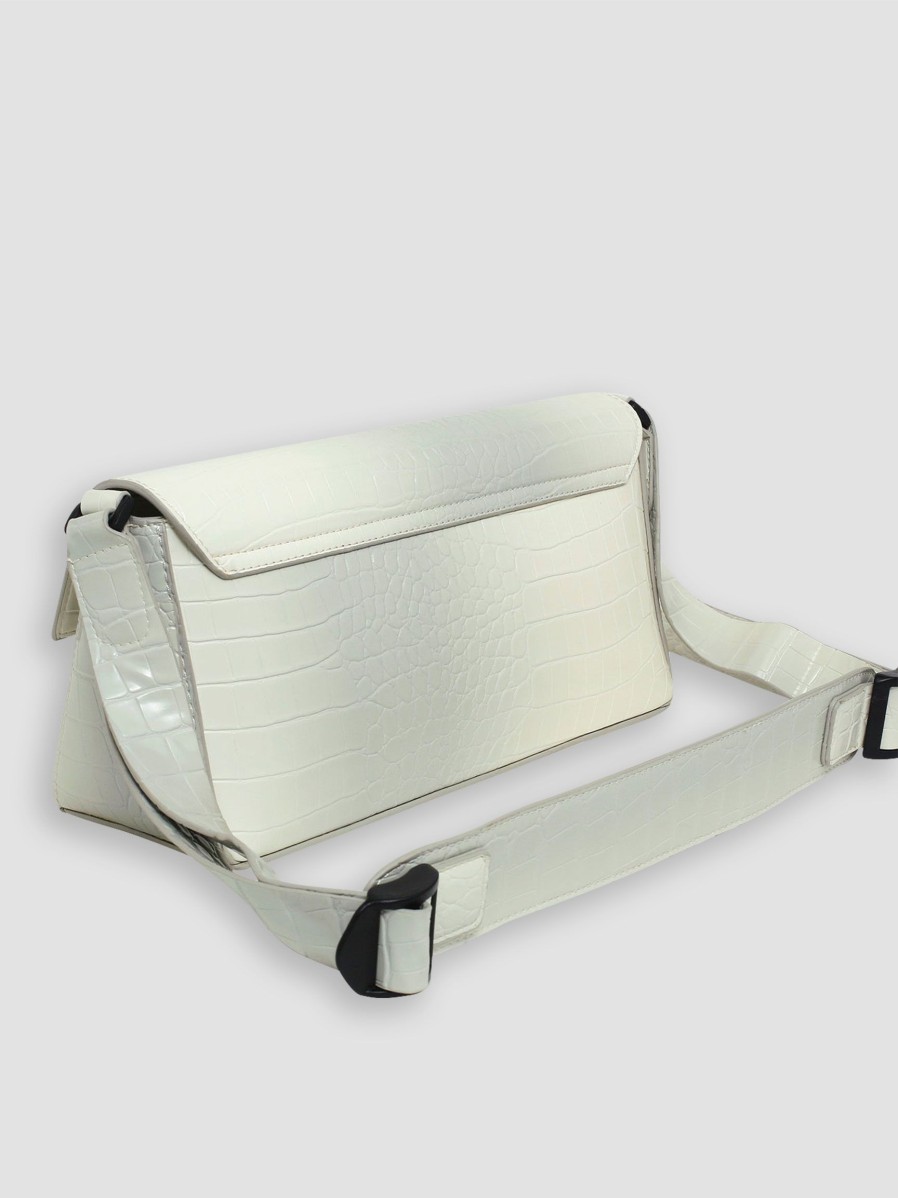 Women Hvisk Bags | Rally, Leather Look Shoulderbag Off White