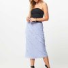 Women Samsoe Samsoe Skirts | Mannah, Woven Skirt With Pattern Lilac