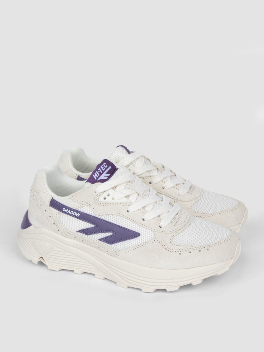 Women Hi-tec Sneakers | Shadow Rgs, Suede Sneakers Purple