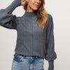 Women Yaya Sweaters And Cardigans | Knitted Jumper Bluegrey