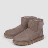 Women Ugg Boots | Classic Mini Ii Ankle Boots Browngrey