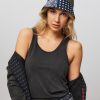 Women Overlord Hats And Beanies | Cotton Bucket Hat With Print Dark Blue