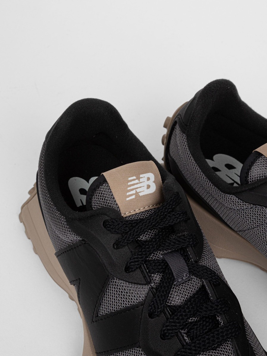 Women New Balance Sneakers | U327, Mesh Sneakers Black