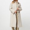 Women Samsoe Samsoe Outerwear | Afra, Wool Mix Coat Stone