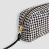 Women Wouf Bags | Celine, Woven Make-Up Bag With Print Black