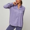 Women Fabienne Chapot Tops And Blouses | Lot, Viscose Blouse With Pattern Lavender