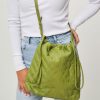 Women Becksondergaard Bags | Gaia, Leather Crossbody Bag Green