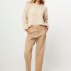 Women American Vintage Sweaters And Cardigans | Zolly, Wool Mix Jumper Beige