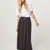 Women Xirena Skirts | Spence, Cotton A-Line Skirt Anthracite