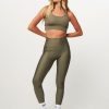 Women Colorful Standard Home And Sportswear | Active, Jersey Sport Legging Olive Green