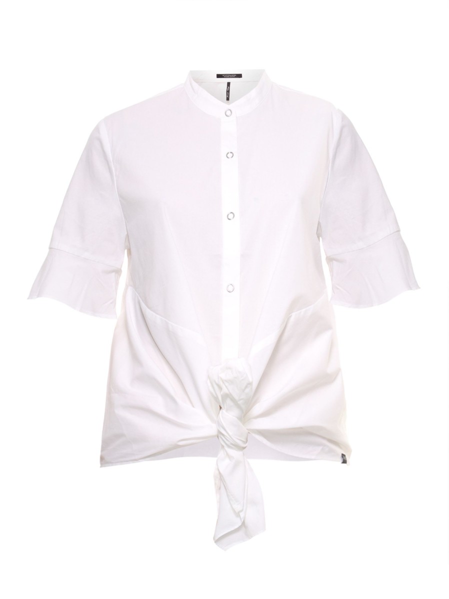 Women Scotch & Soda Women Tops And Blouses | Cotton Blouse White