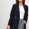 Women Co'Couture Blazers And Jackets | Vola, Viscose Mix Oversized Blazer Dark Blue