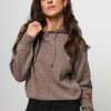 Women Samsoe Samsoe Sweaters And Cardigans | Sacharlotte, Wool Melange Jumper Brown