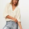 Women Bellerose Sweaters And Cardigans | Dosany, Cotton Mix Cardigan Ecru